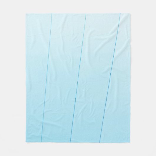 Blau Fleecedecke (Vorderseite)