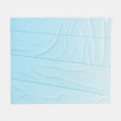 Blau Fleecedecke (Vorderseite (Horizontal))