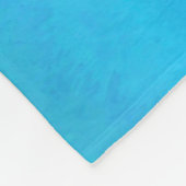 Blau Fleecedecke (Ecke)