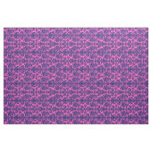 Blau florale Damaskus benutzerdefiniert rosa Hinte Stoff (Yard (91,4 cm))