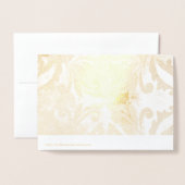 blau folienkarte (Rückseite mit Umschlag)