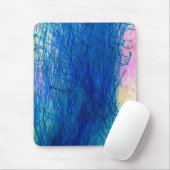 Blau funkt Mausunterlage Mousepad (Mit Mouse)