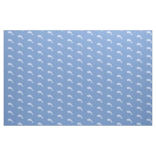 Blau gealterte Effektdelphine Stoff (Yard (91,4 cm))