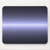 Blau gebürstetes starkes mousepad (Vorne)