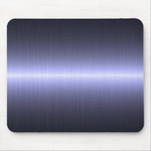 Blau gebürstetes starkes mousepad