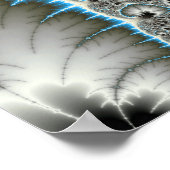 blau geknallt poster (Ecke)