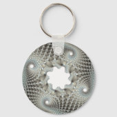 blau geknallt schlüsselanhänger (Vorderseite)