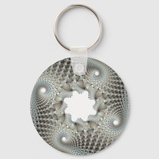 blau geknallt schlüsselanhänger (Vorderseite)