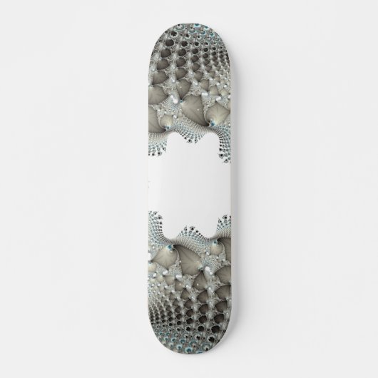 blau geknallt skateboard (Vorne)