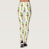 Blau-Gelb-Cartoon Leggings (Rückseite)
