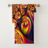 Blau, Gelb, Goldmini Badhandtuch Set (Insitu)