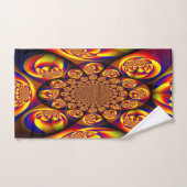 Blau, Gelb, Goldmini Badhandtuch Set (Handtuch)