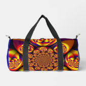 Blau, Gelb, Goldmini Duffle Bag (Vorderseite)