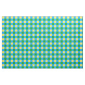 Blau-Gelb-Karo Kariertes Muster Stoff (Fat Quarter (45,7 x 55,9 cm))