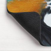 Blau-Gelb-Maca0 Mousepad (Ecke)