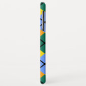 Blau-Gelb-Orange Case-Mate iPhone Hülle (Hinten/Links)