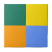 Blau-Gelb-Orange Fliese (Vorderseite)