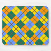 Blau-Gelb-Orange Mousepad (Vorne)