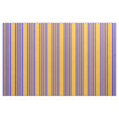 Blau-gelbe Fünf-Streifen-Muster Stoff (Fat Quarter (45,7 x 55,9 cm))