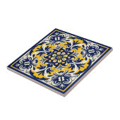 Blau-gelbe mexikanische Tile - # 2 Fliese (Seite)