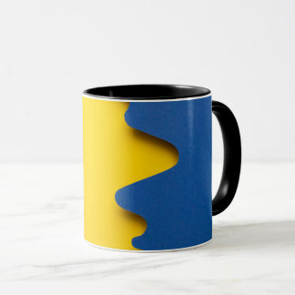 Blau-Gelbe Tasse