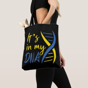 BLAU & GELBE UKRAINE IST IN MEINER DNA TASCHE
