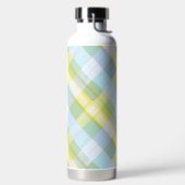 BLAU-GELBES OSTER-KAROMUSTER TRINKFLASCHE (links)