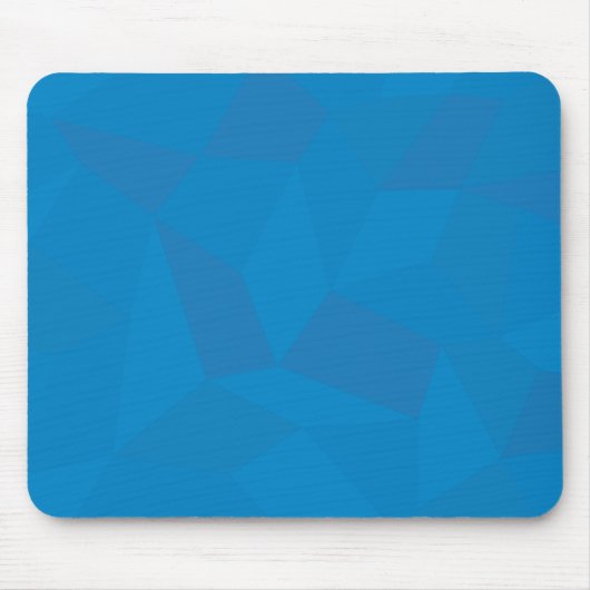 Blau, geometrisch, cool, einzigartig, trendig mousepad (Vorne)