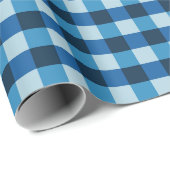 blau geprüft geschenkpapier (Rolleneckpunkt)