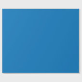 Blau Geschenkpapier (Flach)