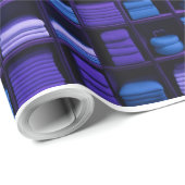 blau geschenkpapier (Rolleneckpunkt)