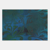 blau geschenkpapier set (Vorderseite 2)