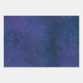 blau geschenkpapier set (Vorderseite 3)