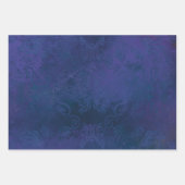 blau geschenkpapier set (Vorderseite 2)