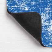 blau gestört mousepad (Ecke)
