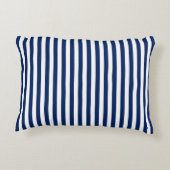 blau gestreift dekokissen (Rückseite)