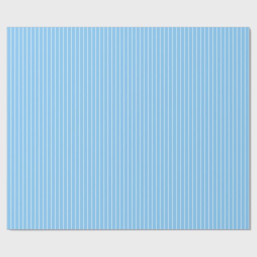 blau gestreift geschenkpapier (Flach)