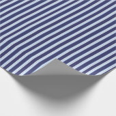 Blau gestreift geschenkpapier (Ecke)