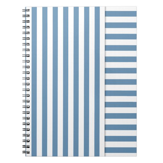 blau gestreift notizblock (Vorderseite)