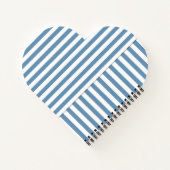 blau gestreift notizblock (Rückseite)