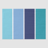 blau gestreift seidenpapier (Vorderseite)