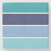 blau gestreift steinuntersetzer (Vorderseite)