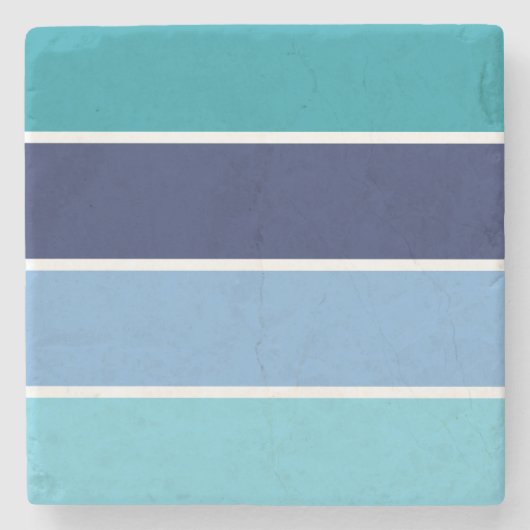 blau gestreift steinuntersetzer (Vorderseite)