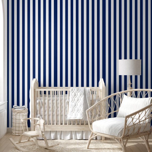 Blau gestreift tapete (Kinder)