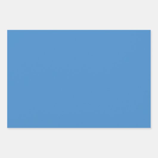 Blau gestreift weiß geschenkpapier set (Vorderseite 2)