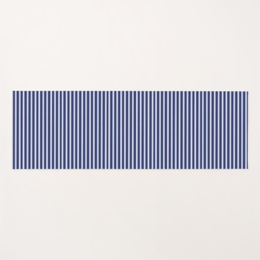 blau gestreift yogamatte (Vorderseite (Horizontal))