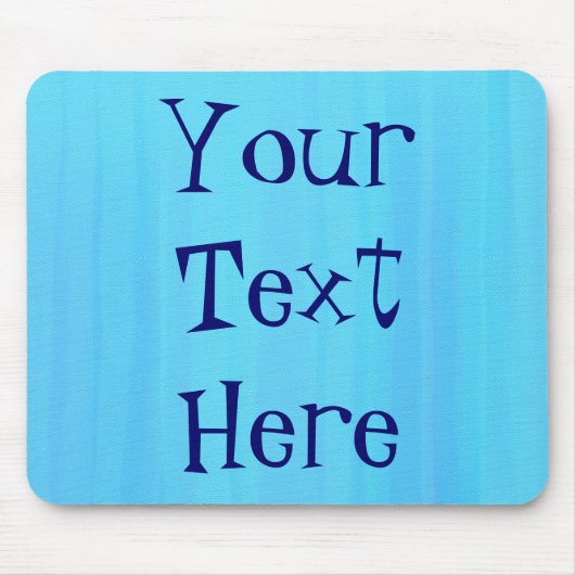 blau gestrichen mousepad (Vorne)