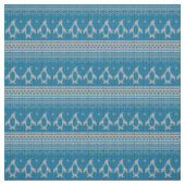 Blau gestrickter Hintergrund Stoff (Muster)