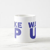 Blau geweckt kaffeetasse (Mittel)