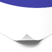 Blau geweckt poster (Ecke)